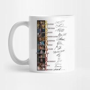 Supernatural Full Cast Signed Movie Film Tv Series Mug